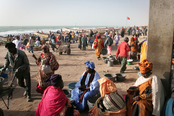 pessoas-no-mercado-de-peixe-da-mauritania